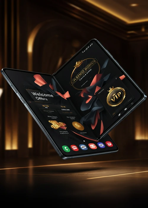 Goldwin Casino offers page with a visual representation of a bonus chest and numerous free spins, highlighting exclusive rewards.